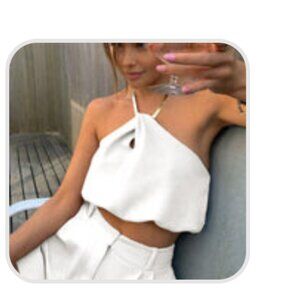 Commense Halter Crop Top size XS